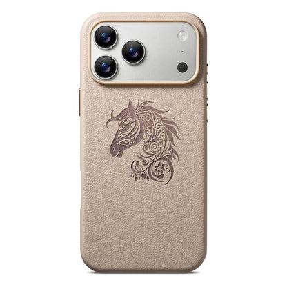 ESEBLE B1 Five Flowered Horse Phone Case, For iPhone 18 Pro / 17 Pro, For iPhone 18 Pro Max / 17 Pro Max