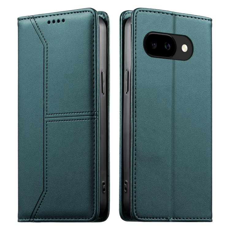 Stitched Line Magnetic RFID Vegan Leather Phone Case, For Google Pixel 11 Pro XL, For Google Pixel 11 / Pixel 11 Pro, For Google Pixel 10a, For Google Pixel 10 Pro XL / Pixel 9 Pro XL, For Google Pixel 10 / 10 Pro / Pixel 9 / 9 Pro, For Google Pixel 9a...