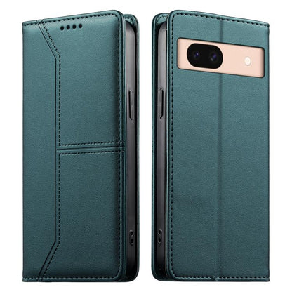 Stitched Line Magnetic RFID Vegan Leather Phone Case, For Google Pixel 11 Pro XL, For Google Pixel 11 / Pixel 11 Pro, For Google Pixel 10a, For Google Pixel 10 Pro XL / Pixel 9 Pro XL, For Google Pixel 10 / 10 Pro / Pixel 9 / 9 Pro, For Google Pixel 9a...
