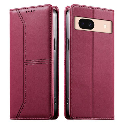 Stitched Line Magnetic RFID Vegan Leather Phone Case, For Google Pixel 11 Pro XL, For Google Pixel 11 / Pixel 11 Pro, For Google Pixel 10a, For Google Pixel 10 Pro XL / Pixel 9 Pro XL, For Google Pixel 10 / 10 Pro / Pixel 9 / 9 Pro, For Google Pixel 9a...