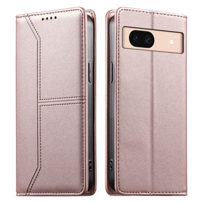 Stitched Line Magnetic RFID Vegan Leather Phone Case, For Google Pixel 11 Pro XL, For Google Pixel 11 / Pixel 11 Pro, For Google Pixel 10a, For Google Pixel 10 Pro XL / Pixel 9 Pro XL, For Google Pixel 10 / 10 Pro / Pixel 9 / 9 Pro, For Google Pixel 9a...