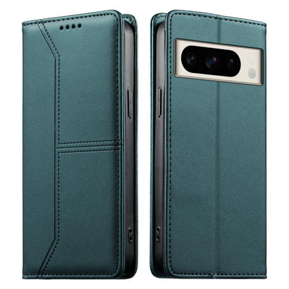 Stitched Line Magnetic RFID Vegan Leather Phone Case, For Google Pixel 11 Pro XL, For Google Pixel 11 / Pixel 11 Pro, For Google Pixel 10a, For Google Pixel 10 Pro XL / Pixel 9 Pro XL, For Google Pixel 10 / 10 Pro / Pixel 9 / 9 Pro, For Google Pixel 9a...