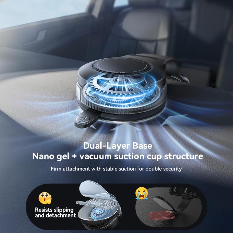 Support de téléphone magnétique flexible à ventouse JOYROOM JR-ZS518, JR-ZS518