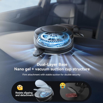 Support de téléphone magnétique flexible à ventouse JOYROOM JR-ZS518, JR-ZS518