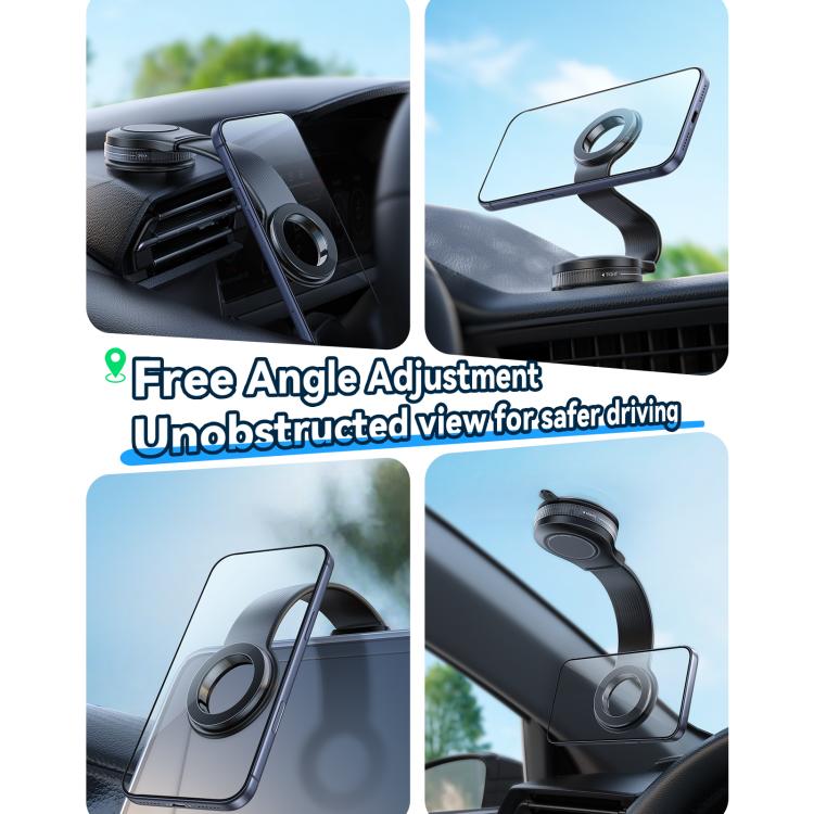 Support de téléphone magnétique flexible à ventouse JOYROOM JR-ZS518, JR-ZS518