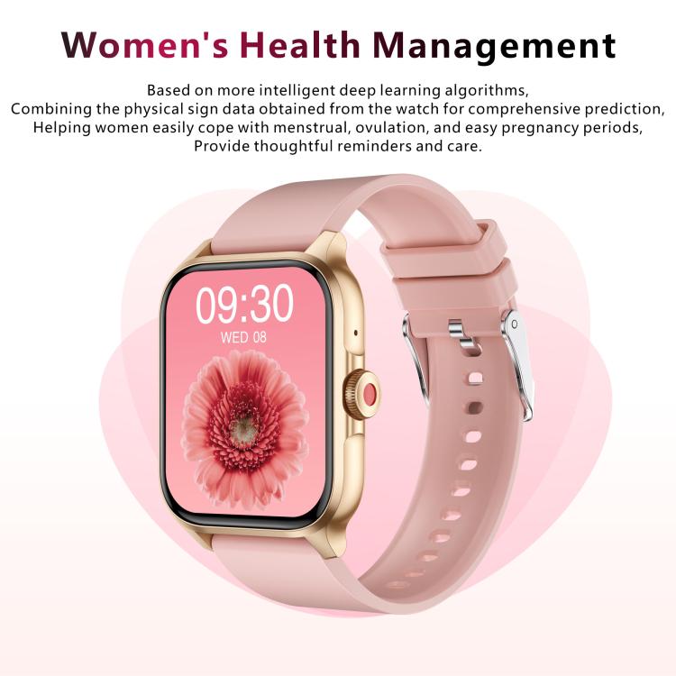 QX15 1.85-inch TFT Display Smart Sports Watch Built-in Heart Rate Monitor