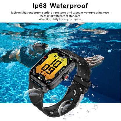 QX15 1.85-inch TFT Display Smart Sports Watch Built-in Heart Rate Monitor
