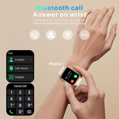 QX15 1.85-inch TFT Display Smart Sports Watch Built-in Heart Rate Monitor