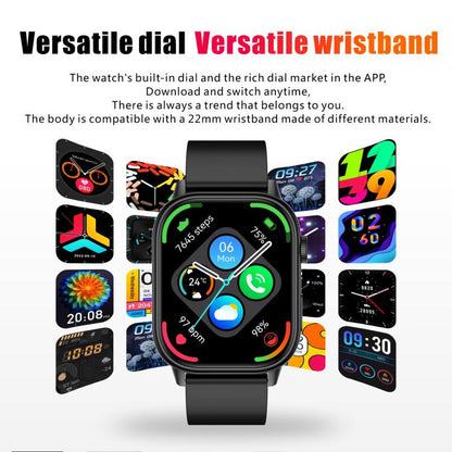 QX17 2.01-inch IPS Display Outdoor Sports Smart Watch Built-in GPS / Compass