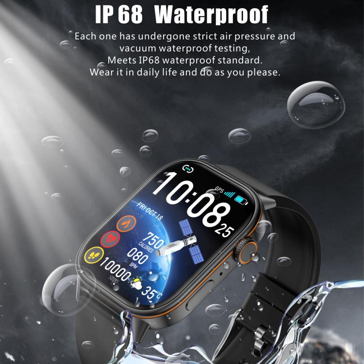 QX17 2.01-inch IPS Display Outdoor Sports Smart Watch Built-in GPS / Compass