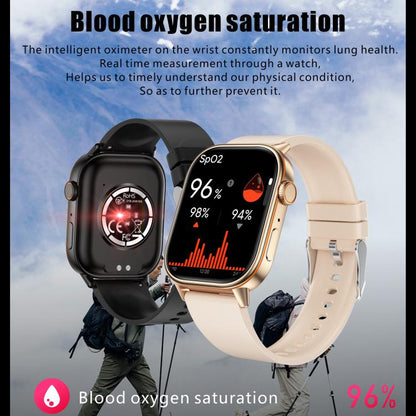 QX17 2.01-inch IPS Display Outdoor Sports Smart Watch Built-in GPS / Compass
