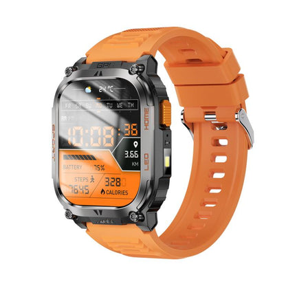 QX18 2.01-inch Display GPS Outdoor Sports Smart Watch Built-in Heart Rate Monitor