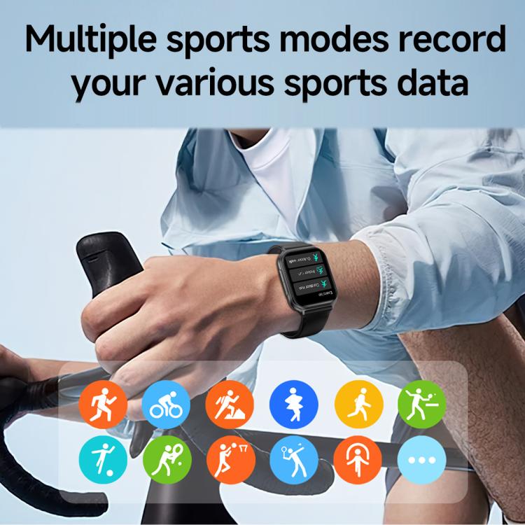 T15 1.83-inch TFT Display IP67 Smart Sports Watch Built-in Health Monitoring