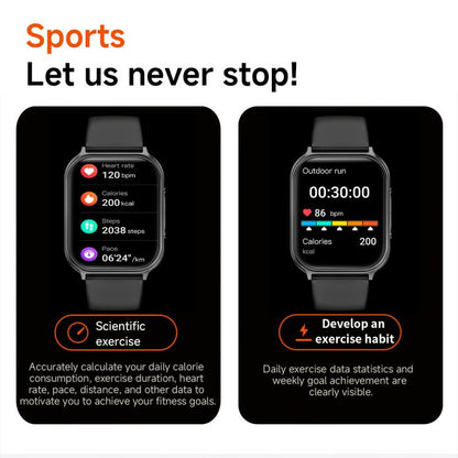 T15 1.83-inch TFT Display IP67 Smart Sports Watch Built-in Health Monitoring