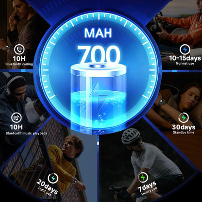 T15 1.83-inch TFT Display IP67 Smart Sports Watch Built-in Health Monitoring