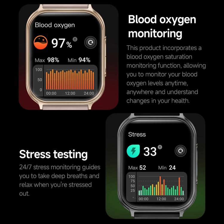T15 1.83-inch TFT Display IP67 Smart Sports Watch Built-in Health Monitoring