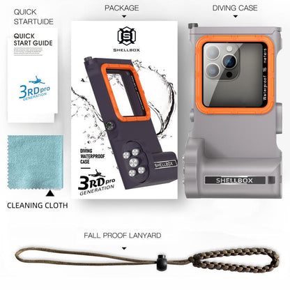 RedPepper 3rd Generation Pro Diving Waterproof Protective Cover, Waterproof Depth: 15m