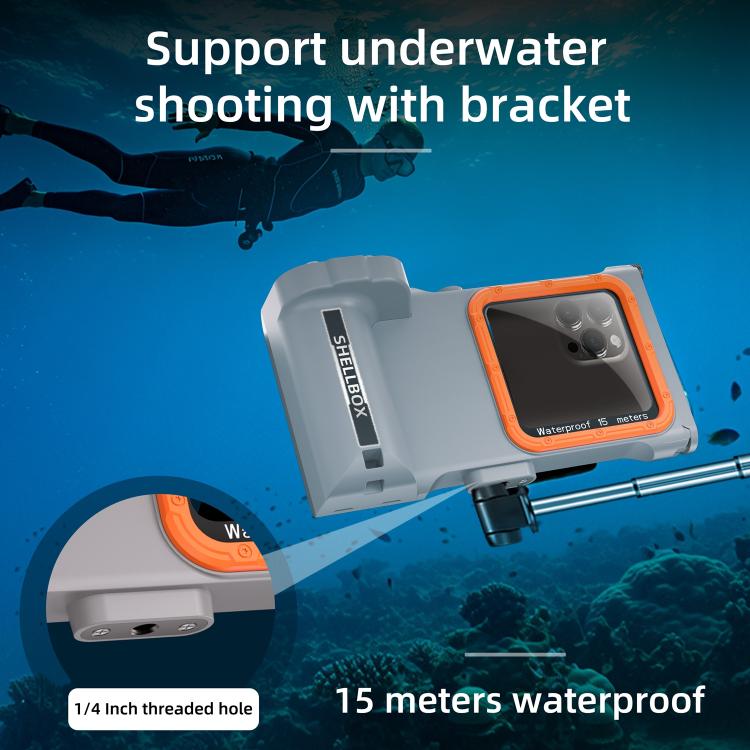 RedPepper 3rd Generation Pro Diving Waterproof Protective Cover, Waterproof Depth: 15m