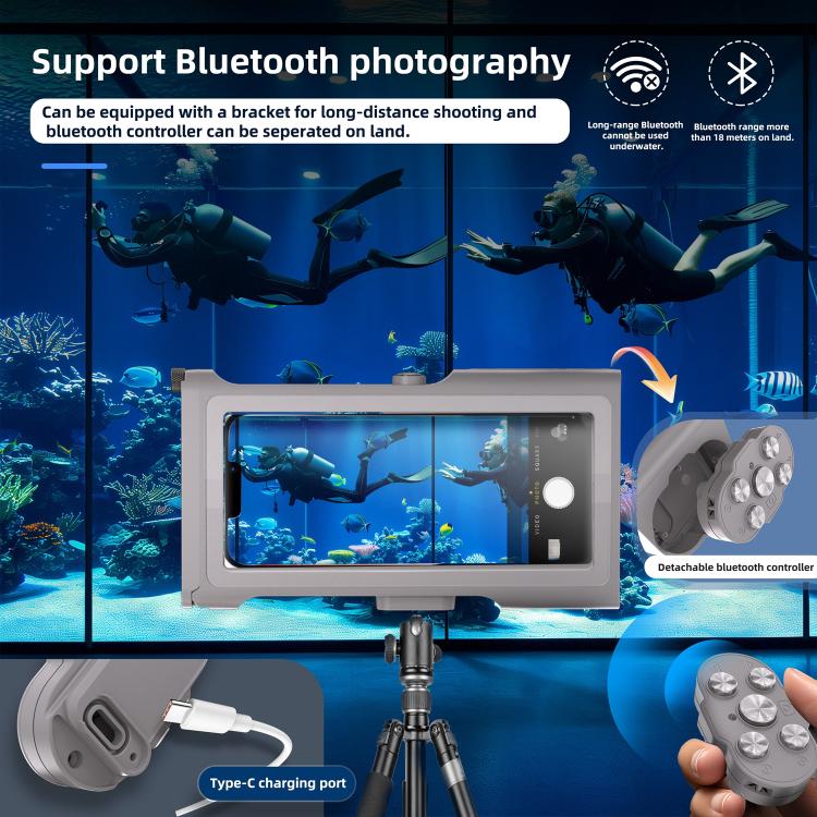 RedPepper 3rd Generation Pro Diving Waterproof Protective Cover, Waterproof Depth: 15m