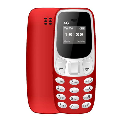 BM10 4G Mini Mobile Phone, 0.66 inch Hands Free Bluetooth Dialer Headphone, MP3 Music, Dual SIM, Network: 4G