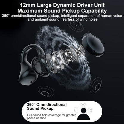 ZGA GS25 Ear Clip Wireless Bluetooth Earphones, GS25