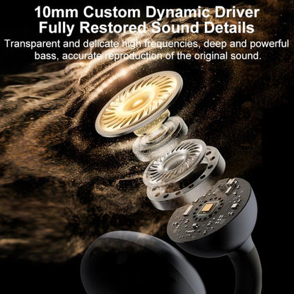 ZGA GS28 Ear Clip Wireless Bluetooth Earphones with Indicator Light, GS28