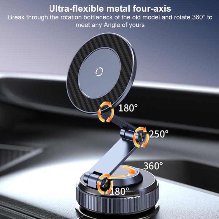 K001B 360 Degree Rotation Suction Cup Car Magnetic Phone Holder, K001B