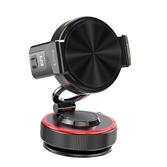 Support de téléphone de voiture K33 avec rotation à 360 degrés, aspiration sous vide magnétique et pince double usage, K33