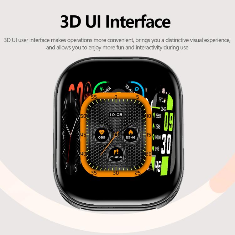 QS15 1.88 inch HD TFT Screen Smart Watch, Support Health Monitoring, Multiple Sports Modes