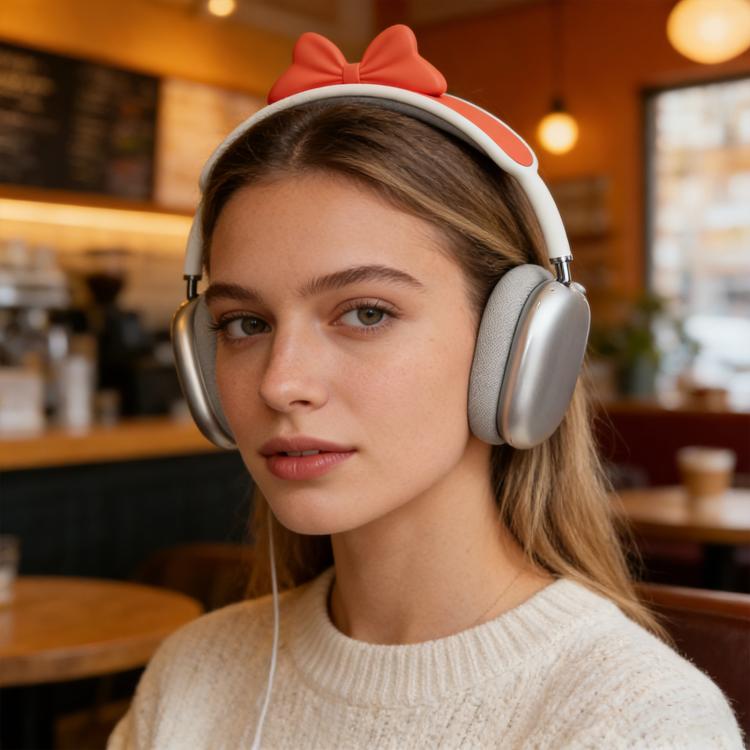 XDcase Bowknot Silicone Headband Decorative Cover, For AirPods Max