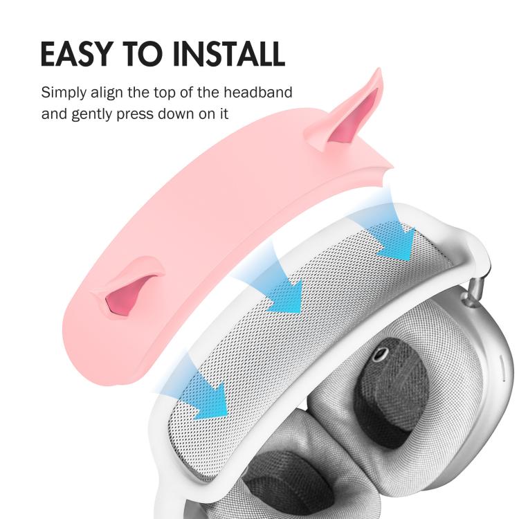 Elf Ear Silicone Headband Decorative Cover, For AirPods Max