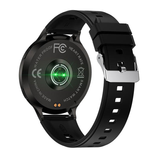QS07 1.75 inch AMOLED Round Screen Smart Watch, Support Health Monitoring, Black Silicone Strap, Silver Silicone Strap, Gold Silicone Strap, Black Leather Strap, Silver Leather Strap, Gold Leather Strap, Black Bamboo Strap, Silver Bamboo Strap         ...