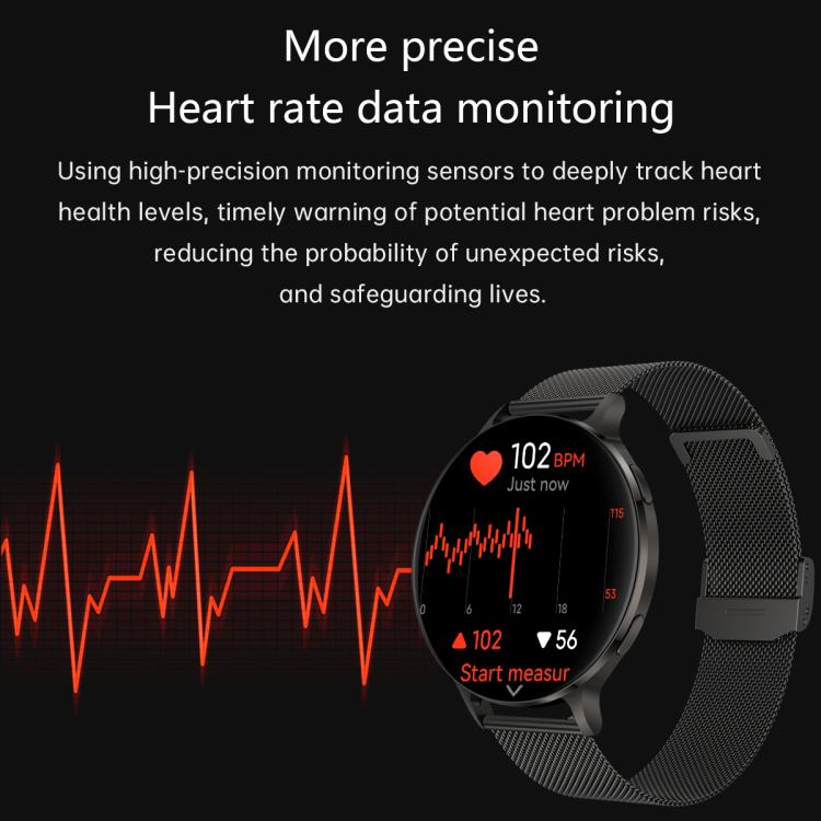 QS07 1.75 inch AMOLED Round Screen Smart Watch, Support Health Monitoring, Black Silicone Strap, Silver Silicone Strap, Gold Silicone Strap, Black Leather Strap, Silver Leather Strap, Gold Leather Strap, Black Bamboo Strap, Silver Bamboo Strap         ...