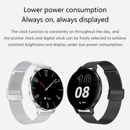 QS07 1.75 inch AMOLED Round Screen Smart Watch, Support Health Monitoring, Black Silicone Strap, Silver Silicone Strap, Gold Silicone Strap, Black Leather Strap, Silver Leather Strap, Gold Leather Strap, Black Bamboo Strap, Silver Bamboo Strap         ...