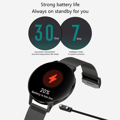 QS07 1.75 inch AMOLED Round Screen Smart Watch, Support Health Monitoring, Black Silicone Strap, Silver Silicone Strap, Gold Silicone Strap, Black Leather Strap, Silver Leather Strap, Gold Leather Strap, Black Bamboo Strap, Silver Bamboo Strap         ...