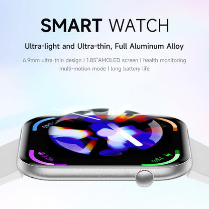 QS09 1.85 inch AMOLED Screen Ultra-Thin Smart Watch, Support Health Monitoring, Multiple Sports Modes