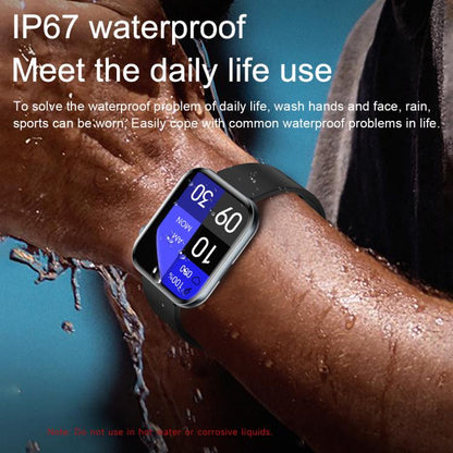 QS09 1.85 inch AMOLED Screen Ultra-Thin Smart Watch, Support Health Monitoring, Multiple Sports Modes