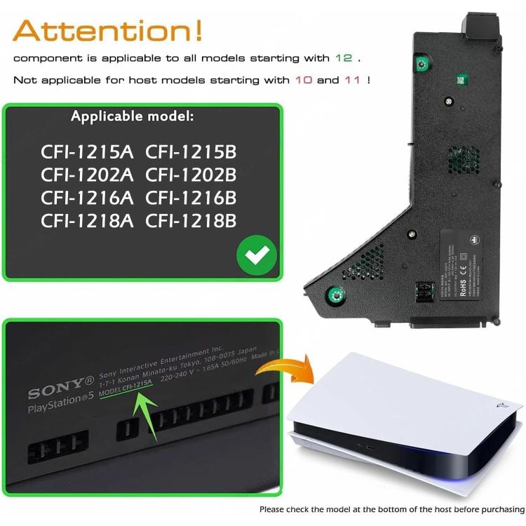 Power Supply ADP-400FR CFI-1215, For Sony PS5
