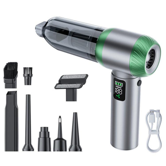 Aspirateur sans fil portable souffleur-aspirateur 2-en-1 SUTITU, écran LED, moteur sans balais, vidage de bac à poussière par simple pression, bac à poussière long