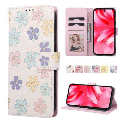 Bronzing Painting RFID Leather Phone Case, For Google Pixel 11 Pro XL, For Google Pixel 11 / 11 Pro, For Google Pixel 10a