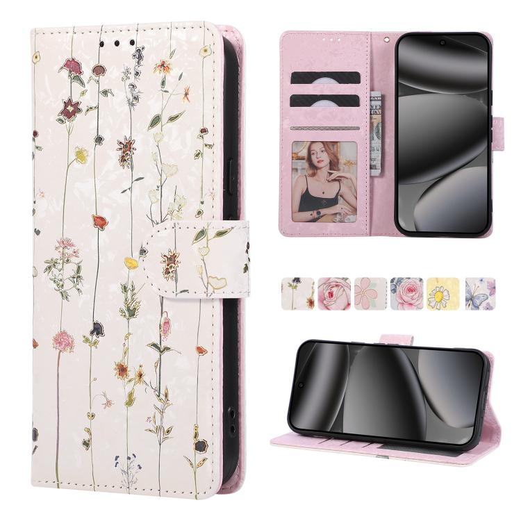 Bronzing Painting RFID Leather Phone Case, For Google Pixel 11 Pro XL, For Google Pixel 11 / 11 Pro, For Google Pixel 10a