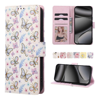 Bronzing Painting RFID Leather Phone Case, For Google Pixel 11 Pro XL, For Google Pixel 11 / 11 Pro, For Google Pixel 10a