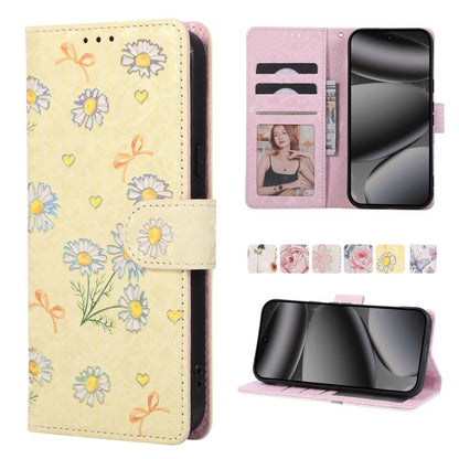 Bronzing Painting RFID Leather Phone Case, For Google Pixel 11 Pro XL, For Google Pixel 11 / 11 Pro, For Google Pixel 10a