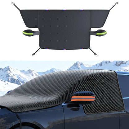 SUITU ST-3959 Car Thickened Oxford Cloth Magnetic Snow and Sunshade Front Windshield Cover