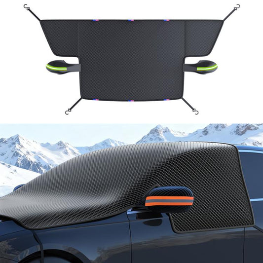 SUITU ST-3959 - Parabrisas delantero magnético para nieve y sol, de tela Oxford gruesa para coche