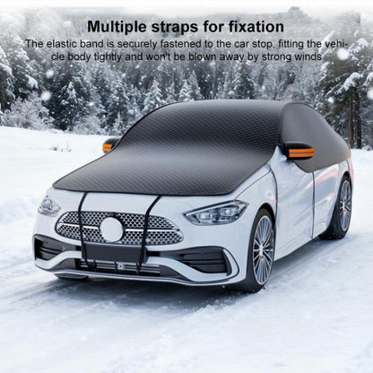 SUITU ST-3961 Thickened Oxford Fabric Magnetic Snow and Sun Protection Full Car Cover, Small Size 450 x 235cm, Large Size 520 x 235cm