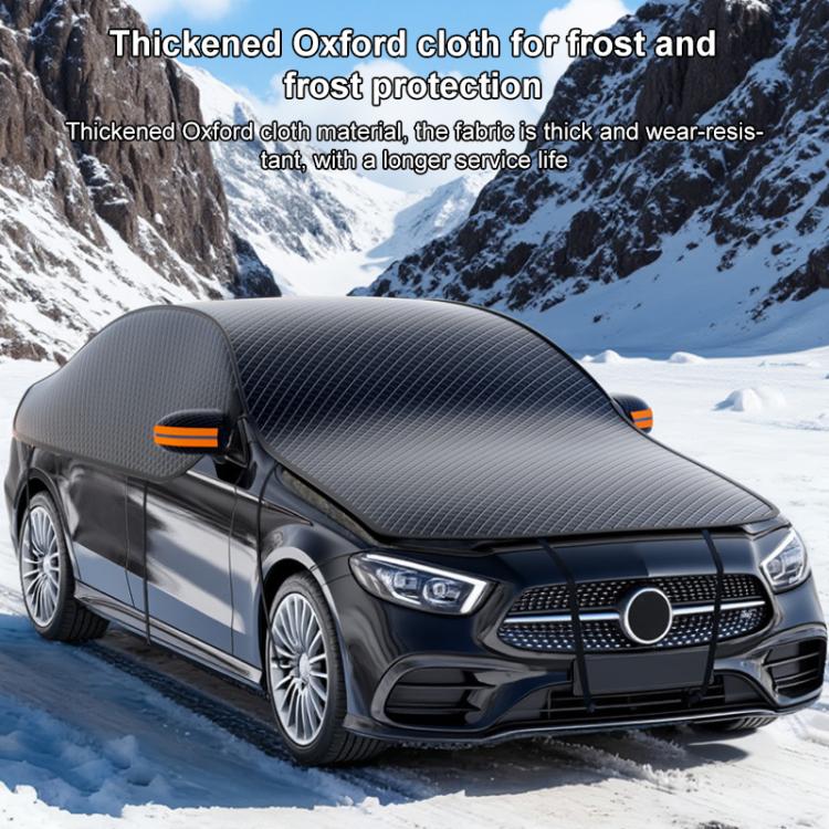 SUITU ST-3961 Thickened Oxford Fabric Magnetic Snow and Sun Protection Full Car Cover, Small Size 450 x 235cm, Large Size 520 x 235cm