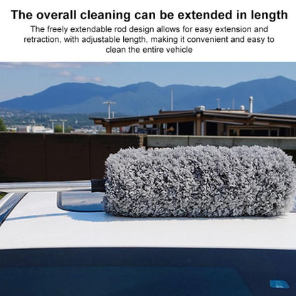 SUITU LS-447 Car Retractable Microfiber Dusting Brush Wax Mop