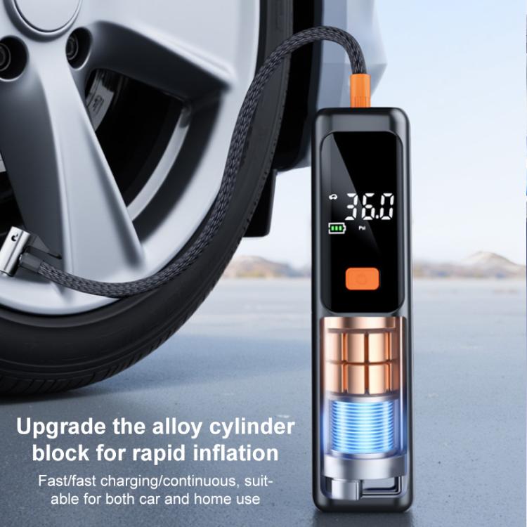 SUITU ST-5536 Pompe à air numérique sans fil pour voiture, gonfleur de pneu électrique portable, 4000mAh, 4500mAh