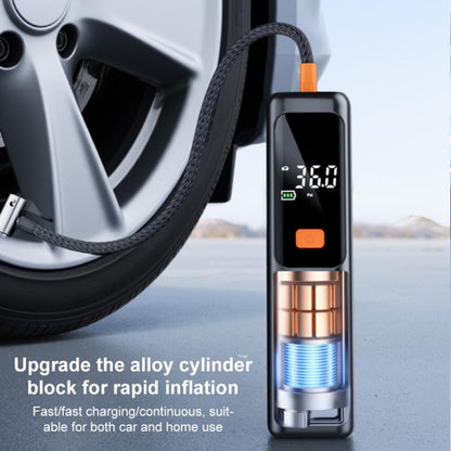 SUITU ST-5536 Pompe à air numérique sans fil pour voiture, gonfleur de pneu électrique portable, 4000mAh, 4500mAh